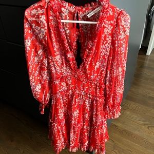 Red dress - great for date night just going out with friends